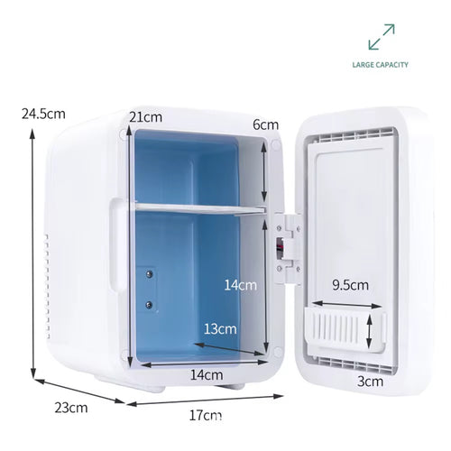 Mini frigo de voiture et de maison portable 12v/220v